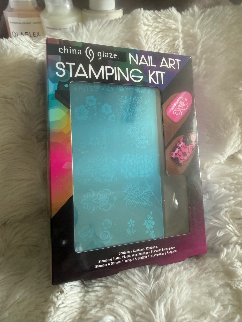 Nail Art Stamping Kit - Nail Stamping Plate Set